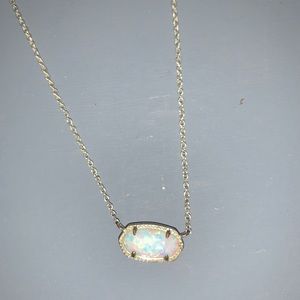 Kendra Scott Opal necklace